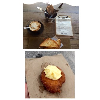 Top: breakfast Bottom: donut